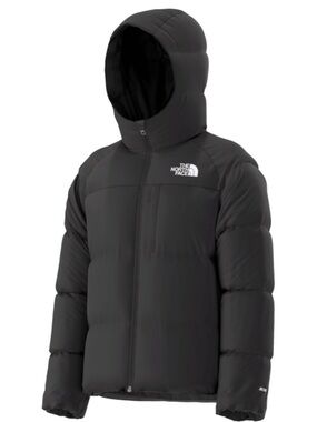 The North Face Black Down Hooded Jacket Boys' Size Medium